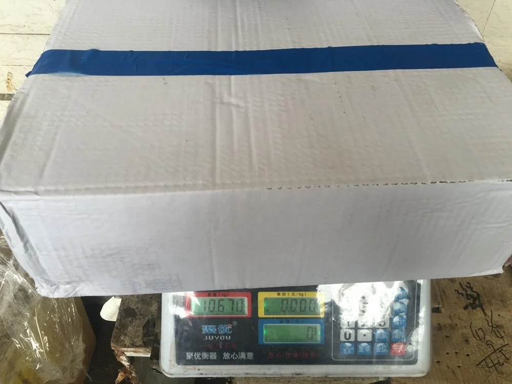 Nature frozen giant squid flower processed