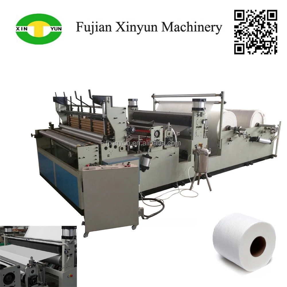 Advance technology toilet paper making machine production line