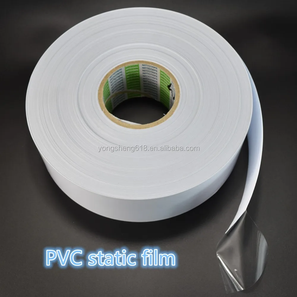OEM Wholesale Self Cling PVC Static Film for Glass/Windows/Smooth Surface, Customized Shape Die Cutting Acceptable