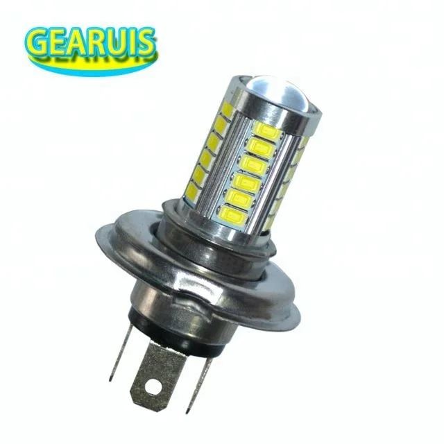 Car 12V H4 33 SMD 5630 5730 LED High and low 2 beam Non polar Daytime running light Fog light