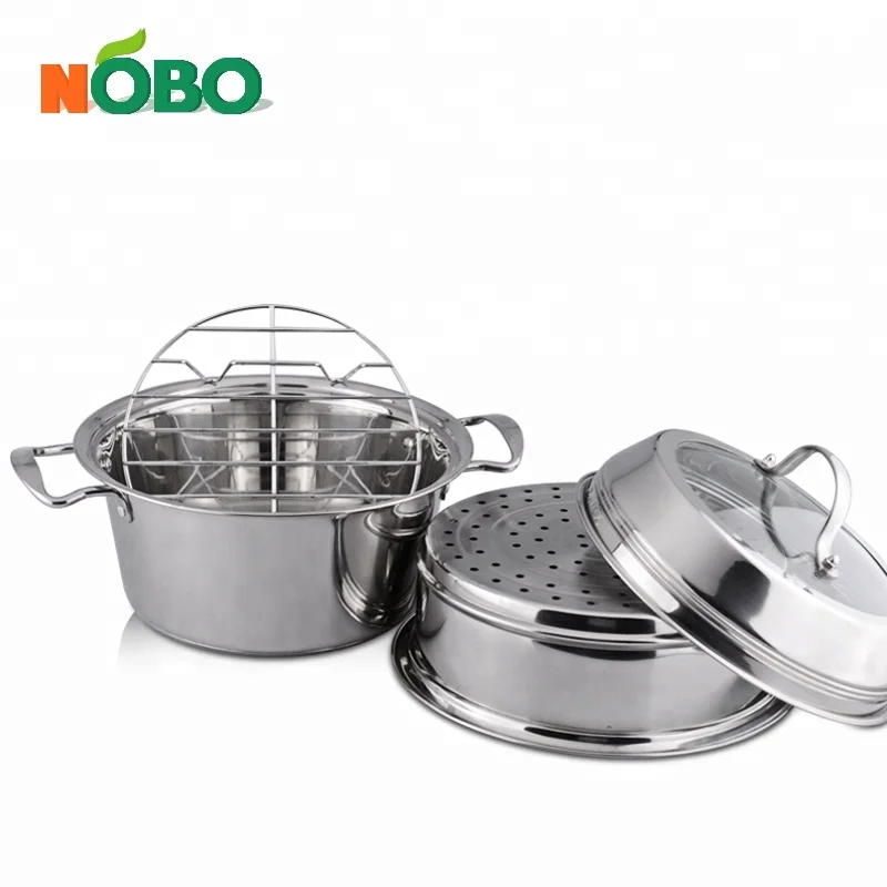 Nobo Hot Selling Stainless Steel Steamer And Cooking Pots