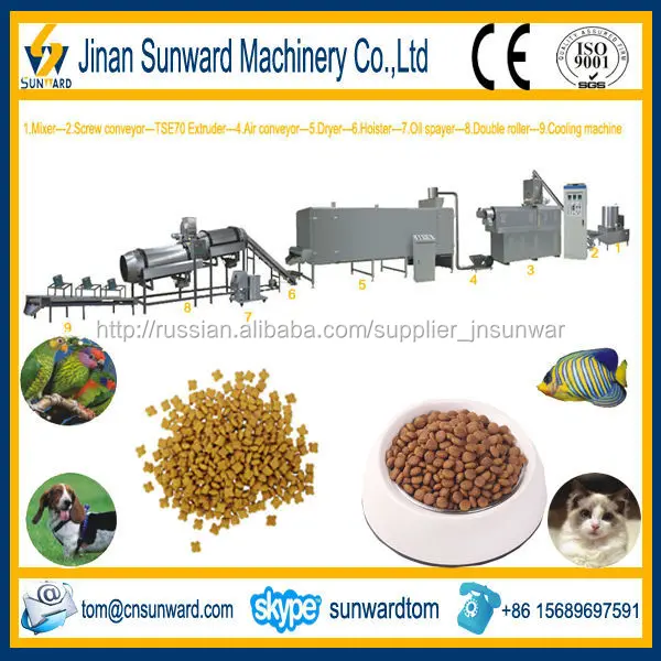 хорошее качество автоматического корма оборудование для производства с се