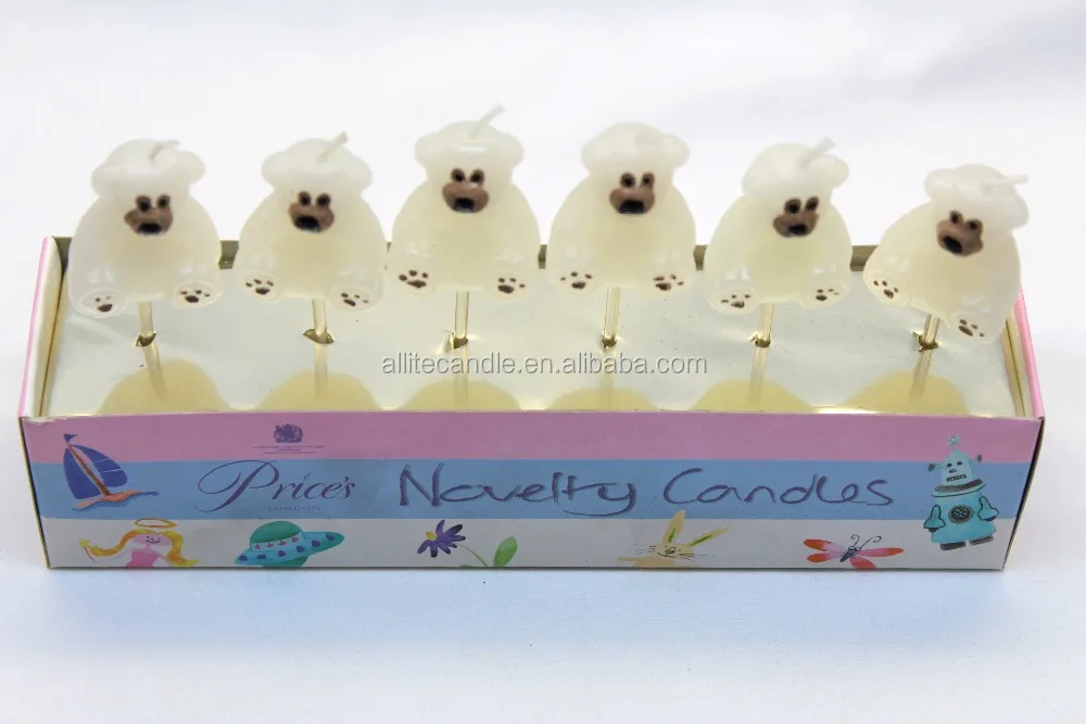 Allite funny animated birthday candles in bulk