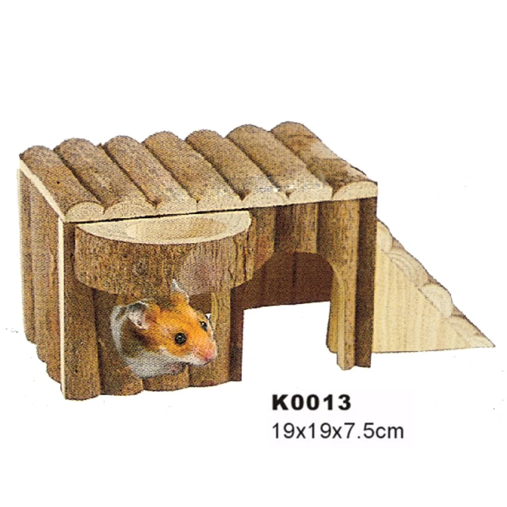 Wholesale Factory Luxury Natural Wooden Custom Hamster Cages For Sale