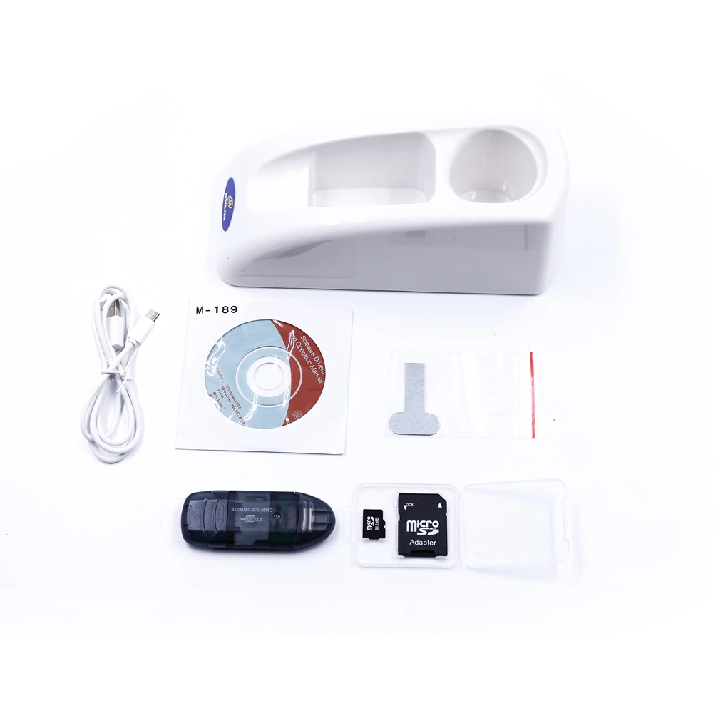 MLG Most sold M-189A WIFI Wireless UV High Resolution Portable Skin Scalp Analyzer 3 Spectrum With 50/100/200 Times Lens
