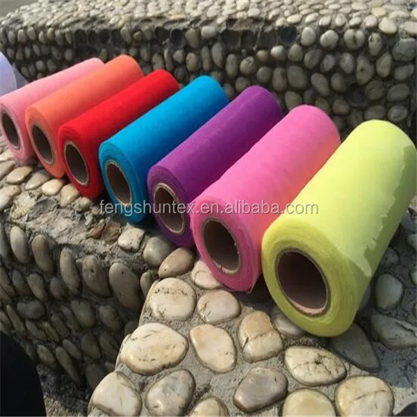 Рулоны из мягкой нейлоновой тюлевой ткани для праздничного украшения пачки