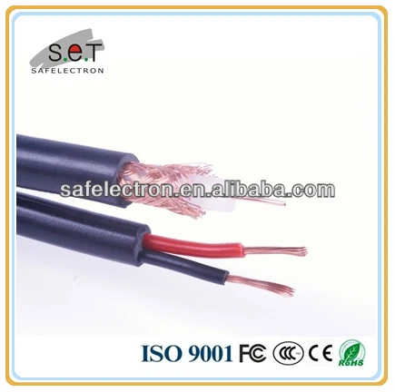 RG59 with Power Siamese Cable for CCTV System CCS/Copper