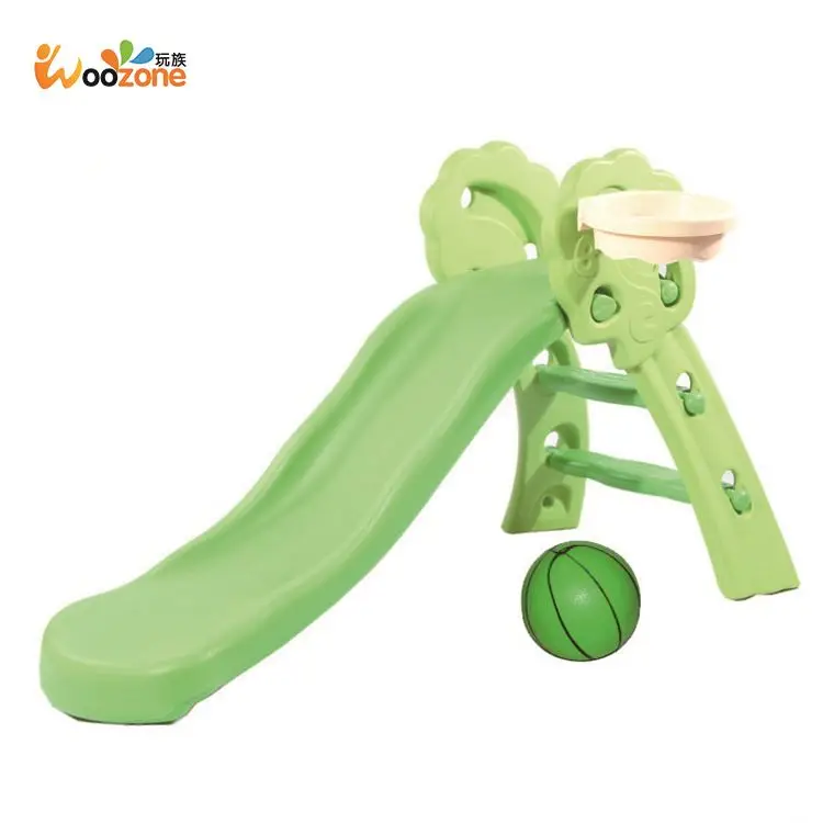 
the most sold cheap high quality plastic kids indoor swing with slide 