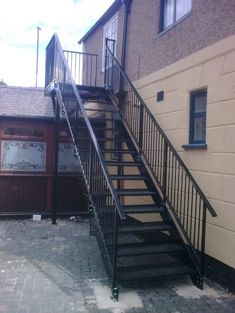
Hard safe enough iron stairs for outside prices 