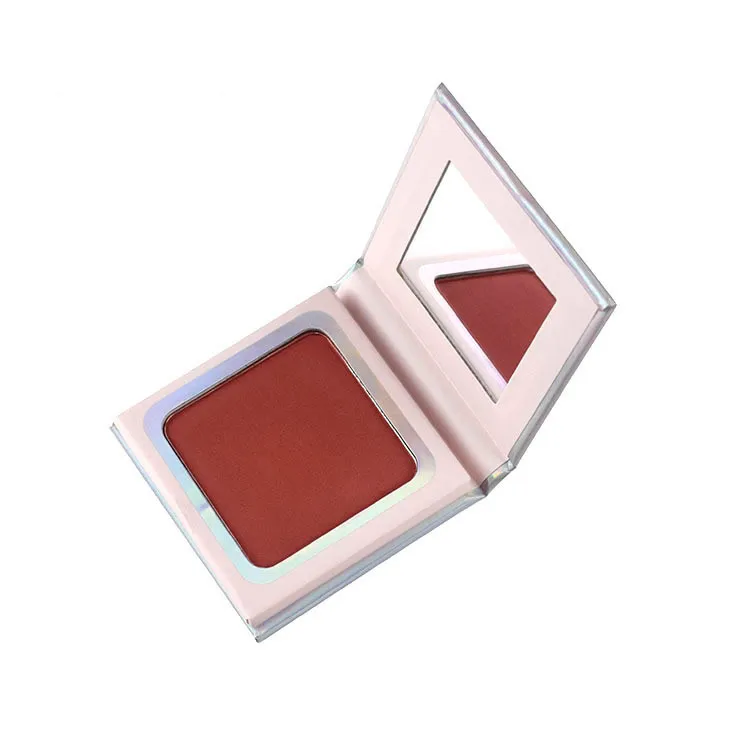 Hot Selling Private Label Custom Vegan Blush Bronzer Cheek Single Blush Pallet Blush Palette Makeup Blush