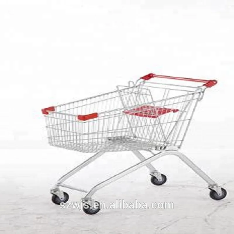 popular china made  metal supermarket used shopping carts Mini Torlley  shoping cart