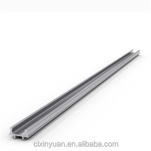 
 Alibaba providers custom extrusion aluminum profile for rail  