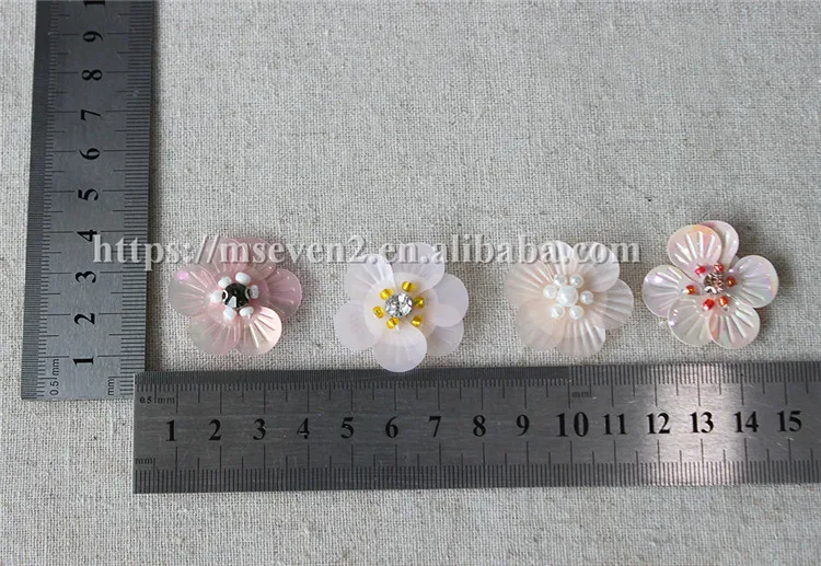 2018 Beautiful Sakura Sequin Patch Patches Thousands of New Designs for Chosen Customized with Beads for Dress Polyester Sew-on