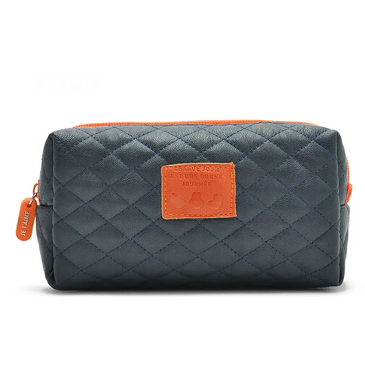 Рекламные товары нового дизайна, косметическая мужская кожаная сумка для туалетных принадлежностей с переработанным пользовательским принтом