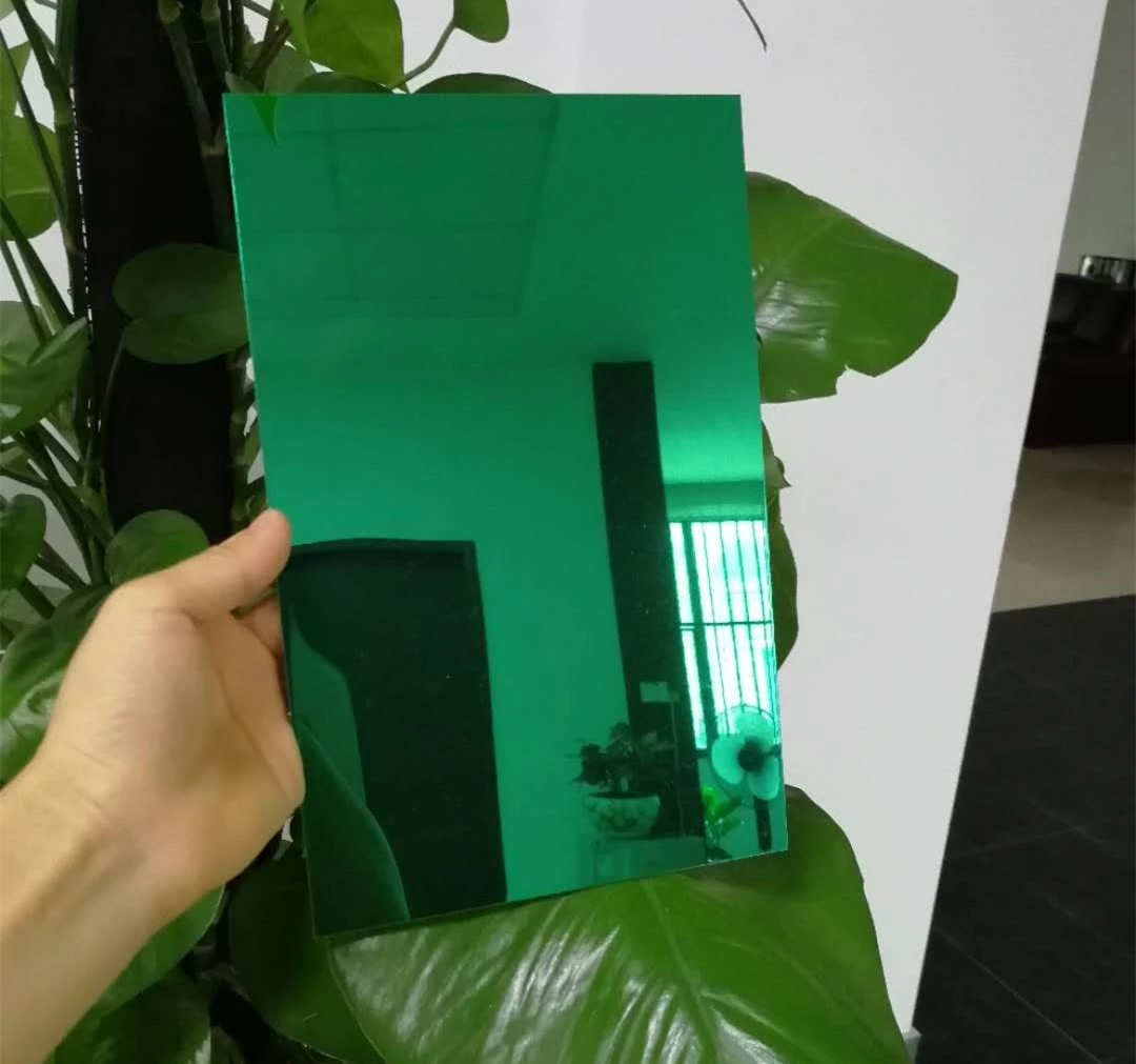 Зеркальный зеленый лист из нержавеющей стали 304 для декоративной