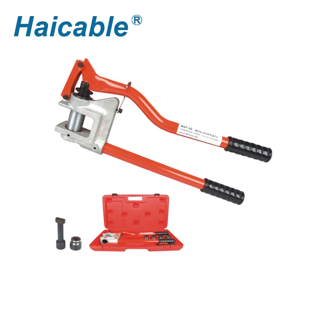 
Hole Punch Digger MAP-50 Hand Tool For Punching Holes In Metal Stud 