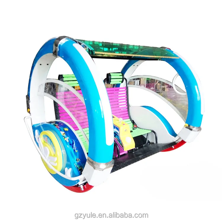 YU LE Hight quality kiddy ride electronic remote control car amusement park rides car games for sale