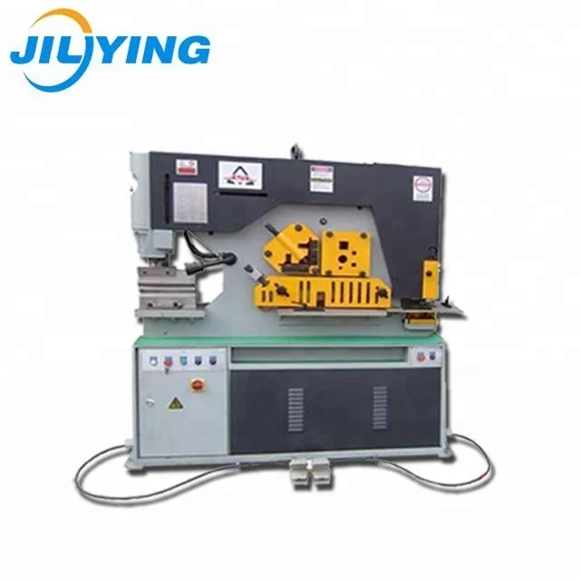Q35Y hydraulic ironworker square bar cutting steel right angle bending machine