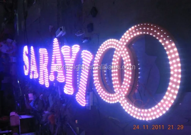 waterproof rgb led light punching hole 12mm f8 led