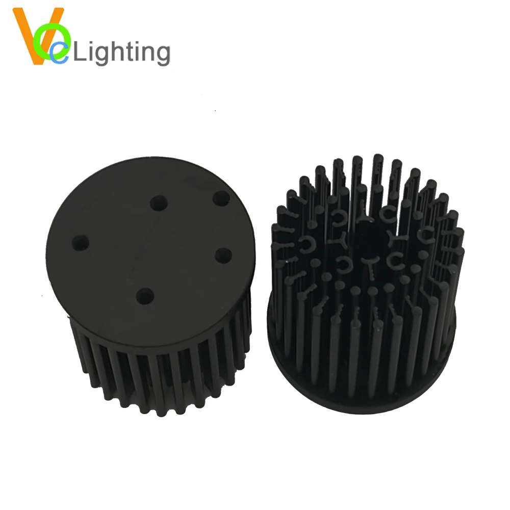 Алюминиевый круглый пассивный радиатор цена для 10-300 Вт светодиодное освещение