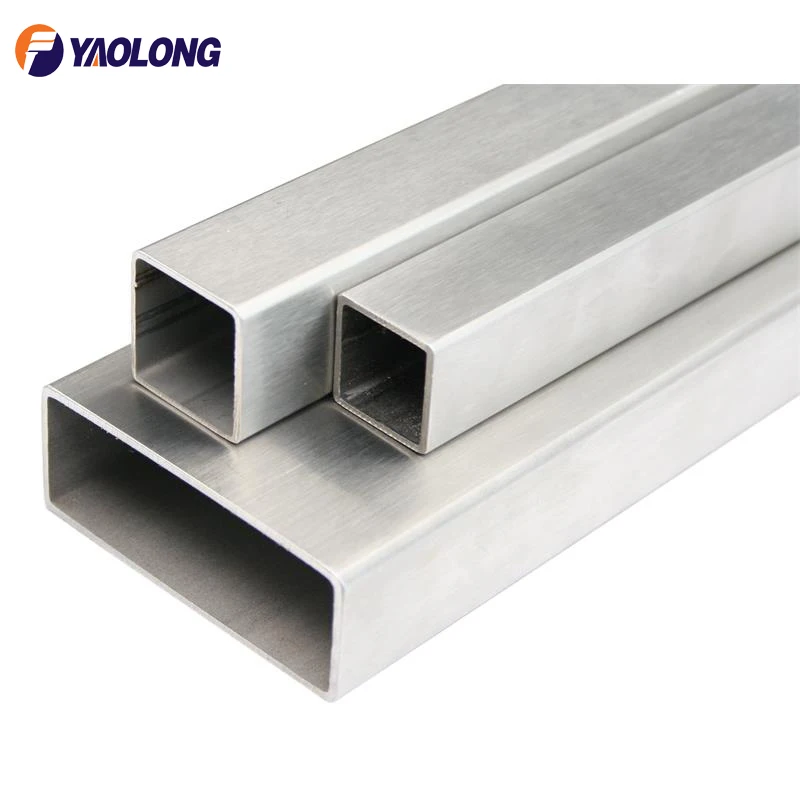 YAOLONG decorative stainless steel square tubing railing pipe prices