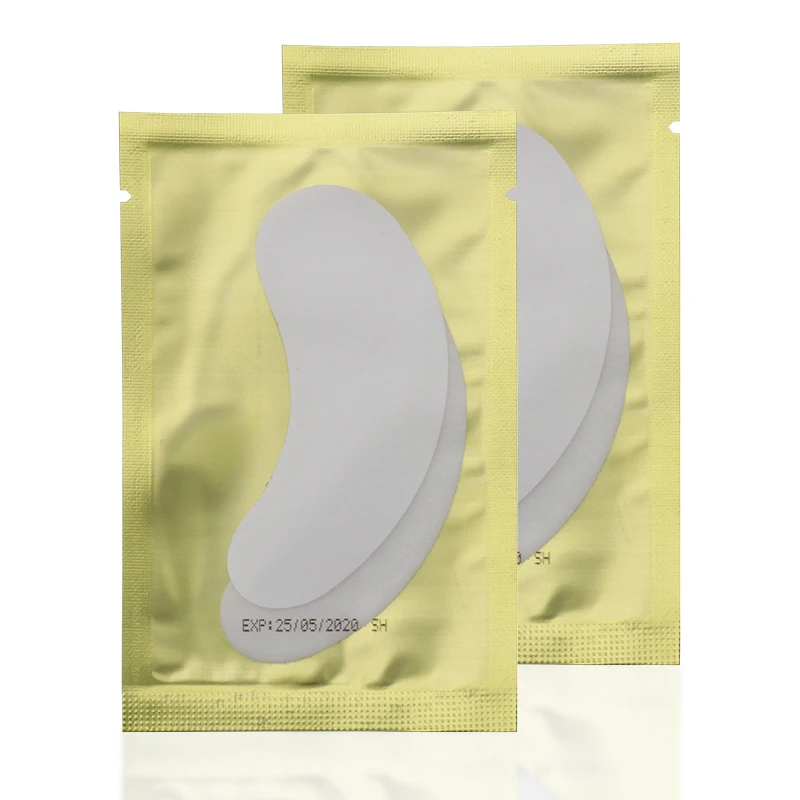 eyelash extension tools Golden under eye pads Gel eye patches