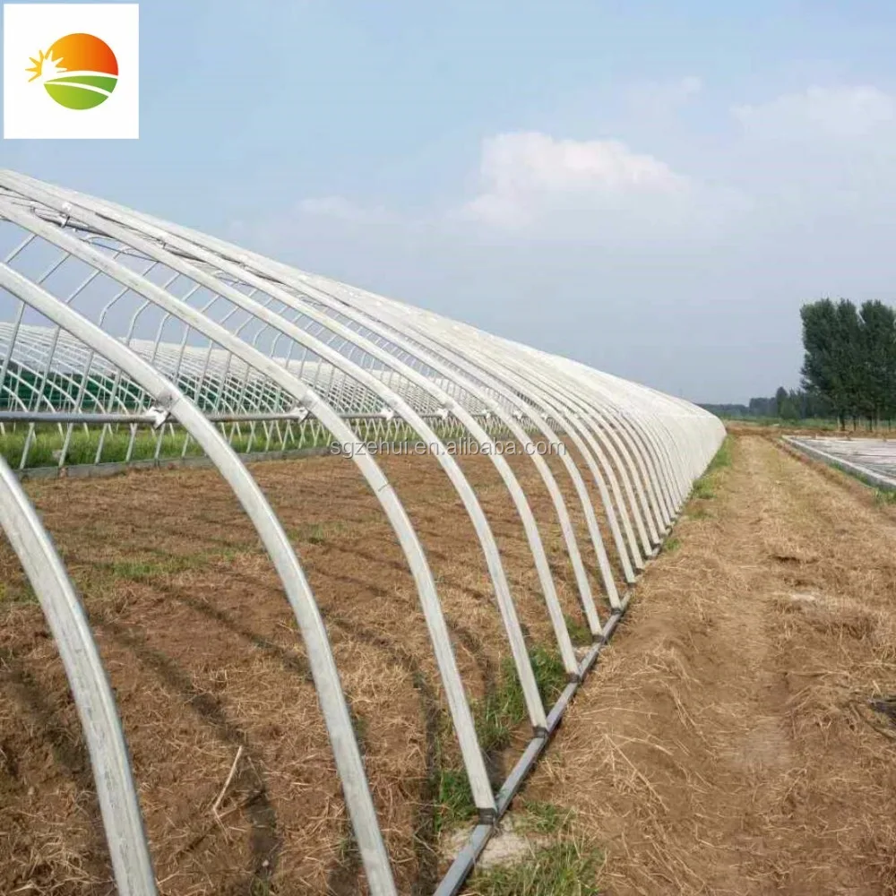 
hot galvanized steel arch pipes greenhouse 