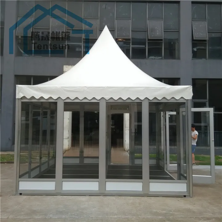 Big aluminum 4x4m 5x5m cocktail bar party event tents for sale