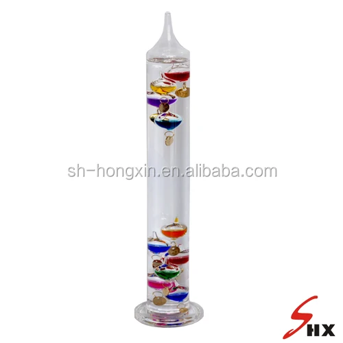 Large size galileo thermometer