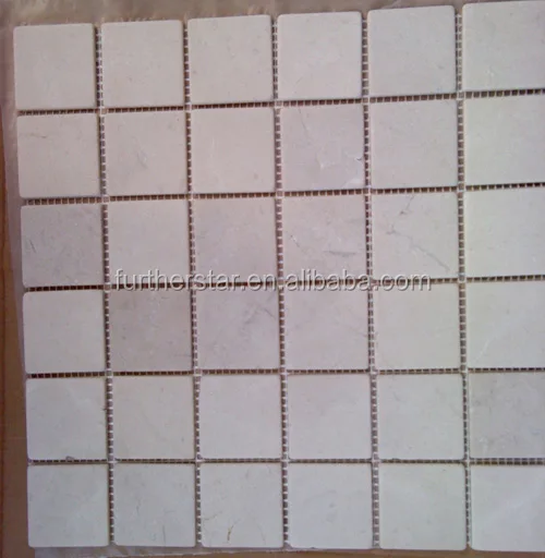 Красивая мраморная мозаика белого и серого