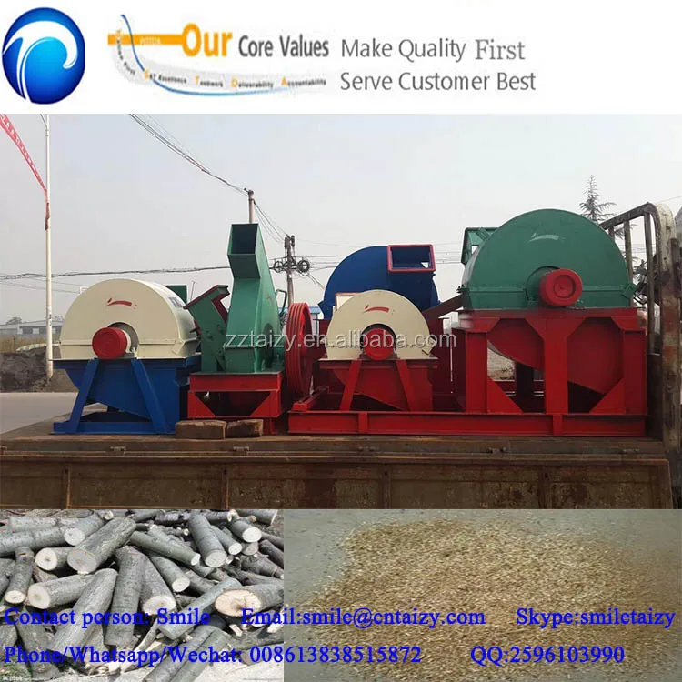 1mm wood powder crushing machine tree branch furniture waste sawdust making machine