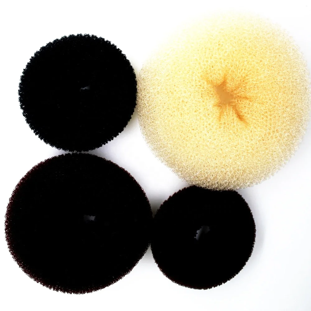 Wholesale Professional Nylon Hair Donut Bun Clip Cold Temperature Hair Curling Accessory