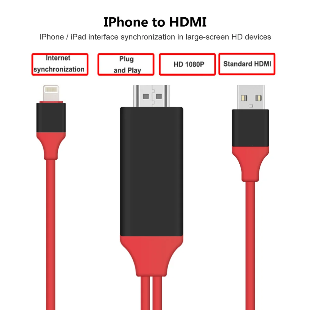 
1080p HDTV cable smart phone to HD TV cable for wholesales IOS to MH L 1080P HDTV Cable 