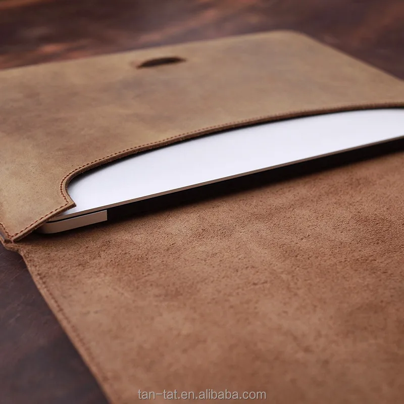 Tanned Leather File Folder Compendium Leather Organizer