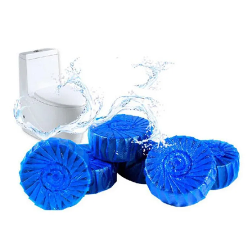 
Bathroom blue in-tank cleaner tablets automatic toilet bowl cleaner 
