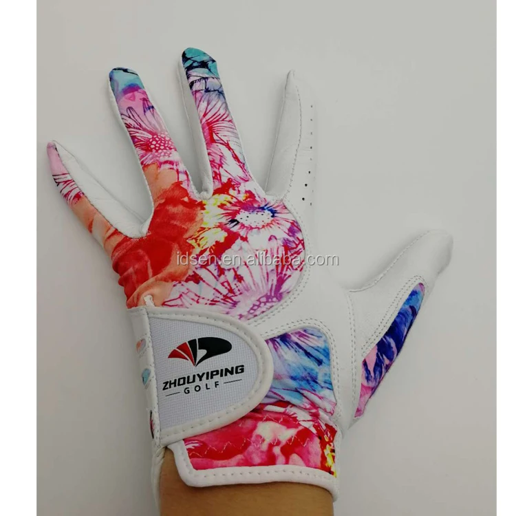 china manufacture hot sale wholesale oem logo custom lady golf gloves