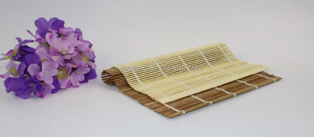 Factory supplier Best cane rolling tea bamboo kitchen cutting table mat