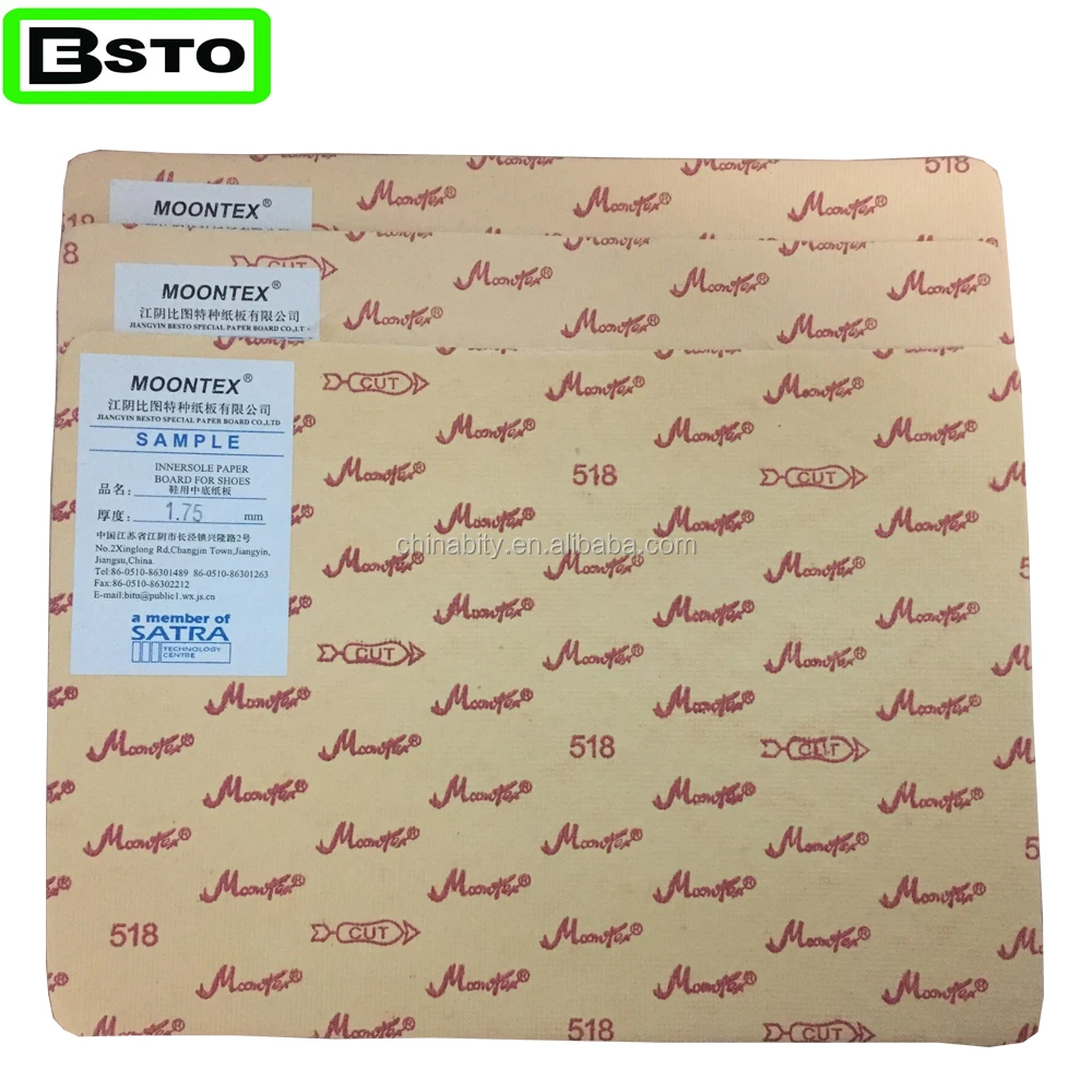 Fiber sole forming insole paper board rolls for shoes