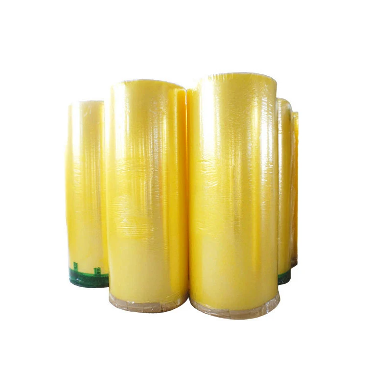 
Wholesale BOPP Self Adhesive Transparent Tape Yellowish Jumbo Roll Manufacturer 