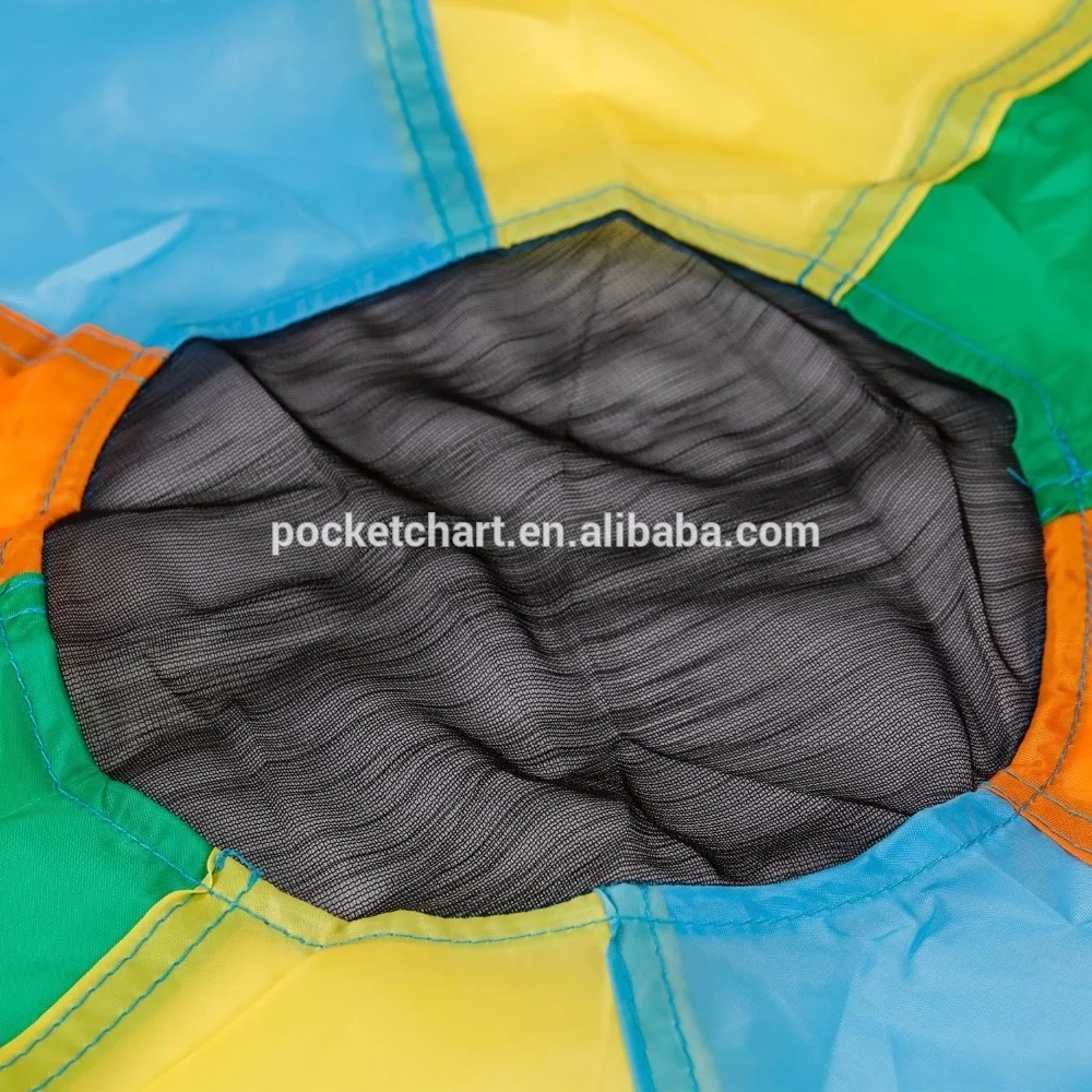 New Parachute for Kids 6 Foot with 8 Handles ,Great for Kids Play, Indoor or Outdoor Games Play Parachute