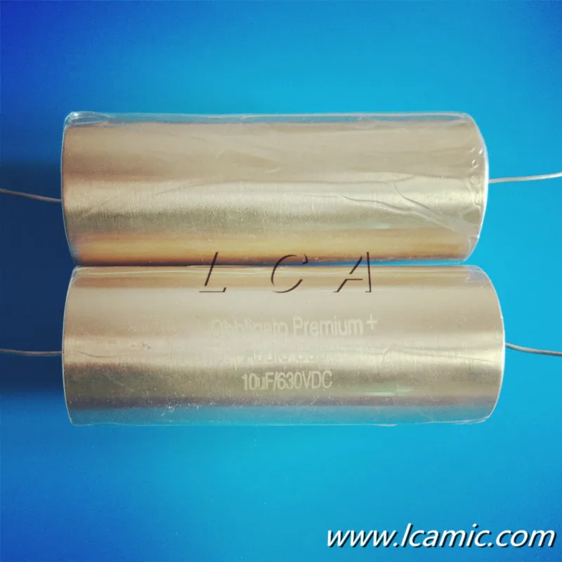 0.047uF--100uF Obbligato premium gold capacitor