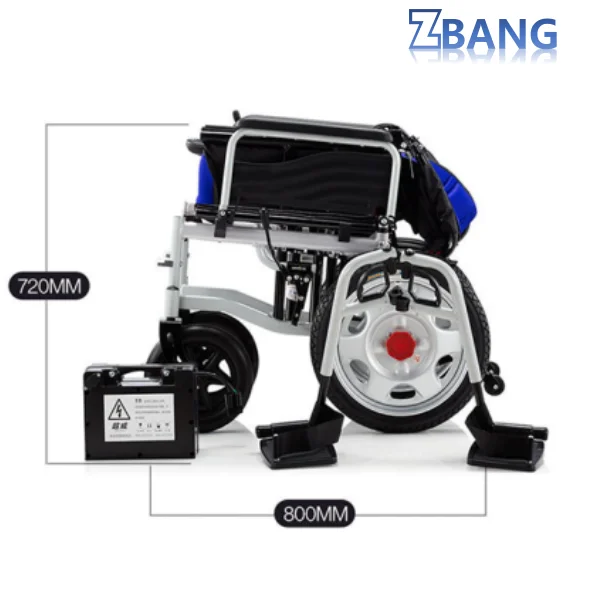 High Quality Customized Reclining Electric Wheelchair Prices with Soft Seat Cushion