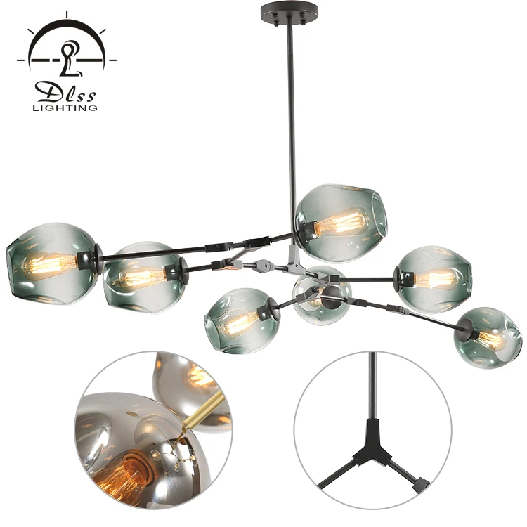 low cost luminaire italian murano istanbul wrought iron long chandelier
