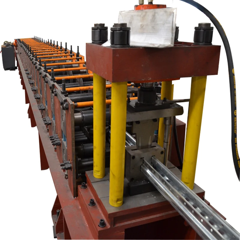 Easy Operation Galvanized Metal Angle Keel Light Steel Keel Sheet Roll Forming Machine