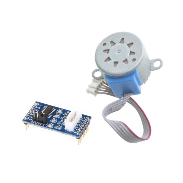 Шаговый двигатель постоянного тока 5 В 28BYJ-48 + модуль драйвера шагового двигателя