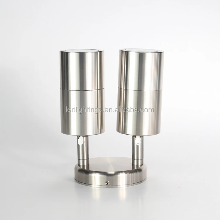 
Ningbo 316 Stainless steel double adjustable outdoor wall light fixture garden spot light IP65 
