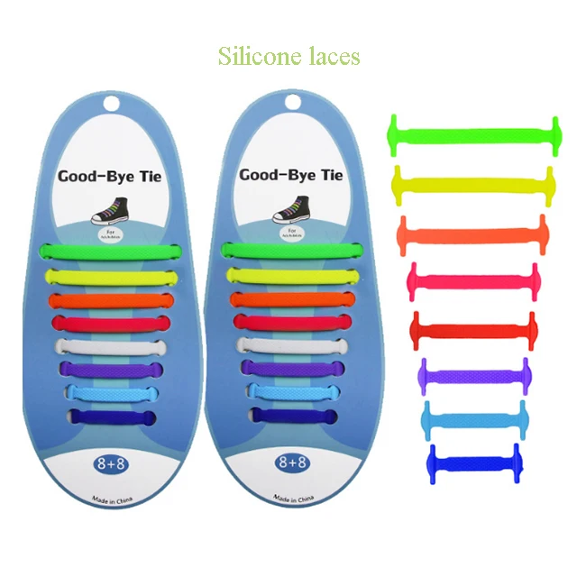 Melenlt Hot sale Silicone Laces