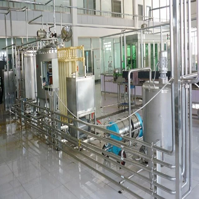 Small scale UHT milk processing plant milk machine