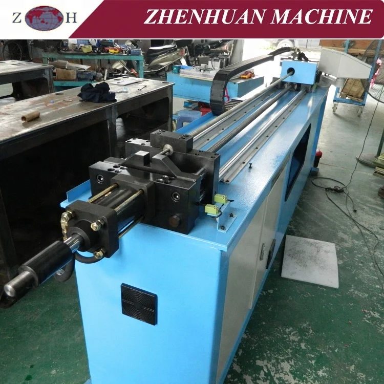CNC AC & refrigerator copper flute tube punching machine for heat exchanger manifold flange hole
