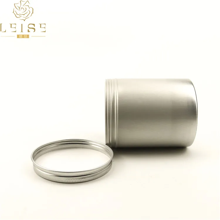 180ml aluminum can round cylinder container for tea sugar spice 180g aluminum can tall size aluminum tin container